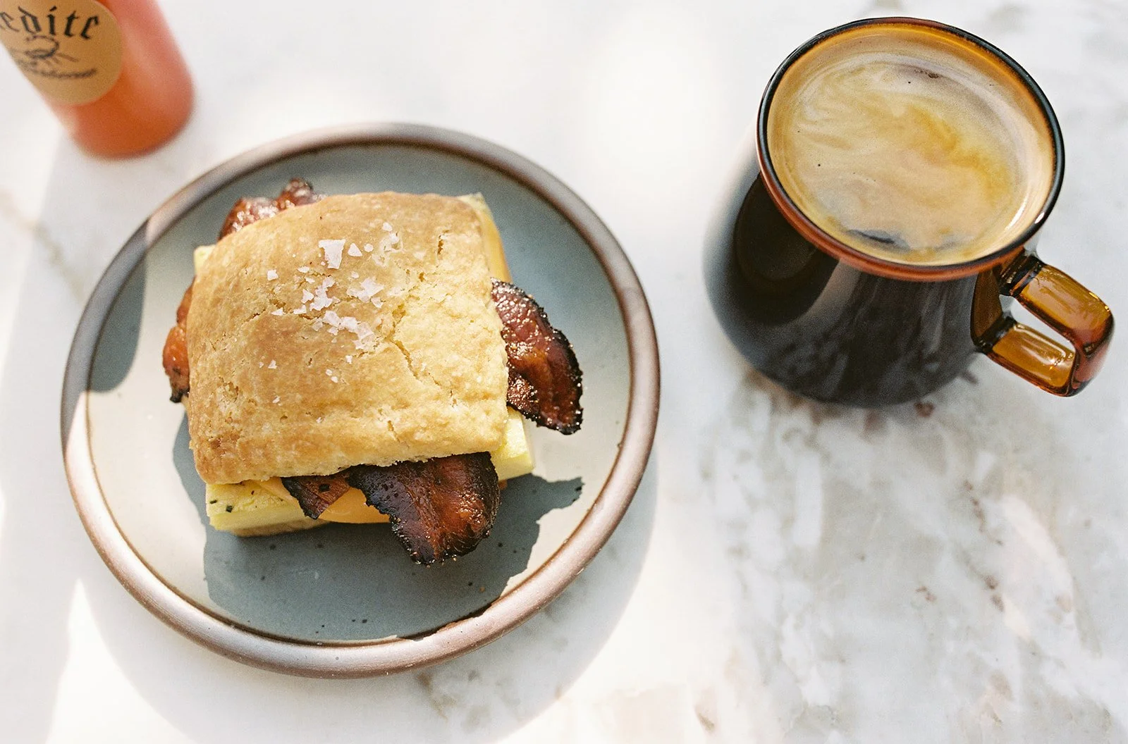Housemade pastry and coffee
