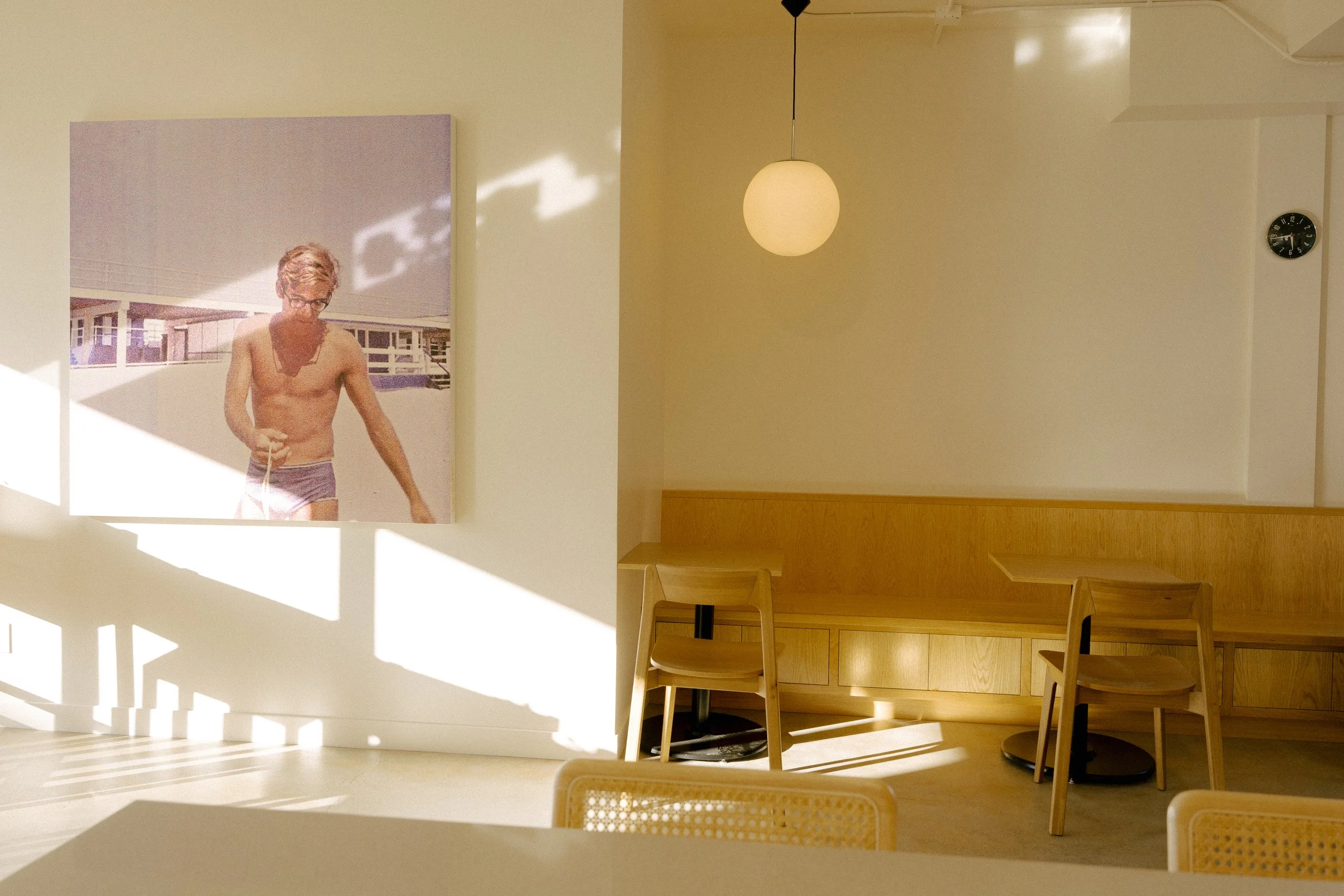 Sun-filled interior